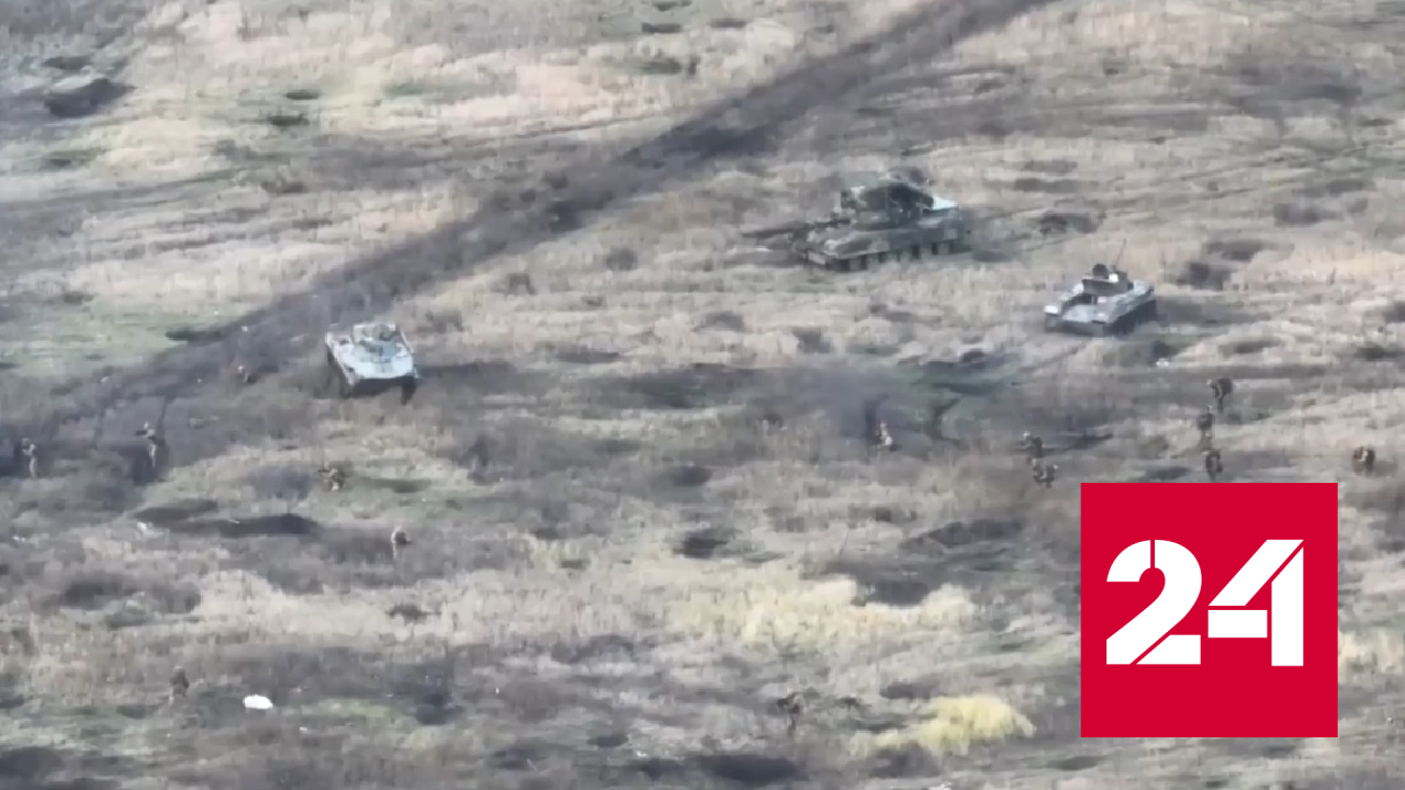 Десантники овладели украинским опорником под Артемовском - Россия 24