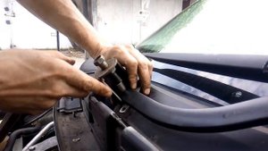 Снятие дворников,чистка дренажей scenic 2