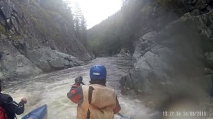 Хончин 2016 - порог № 37 и №38 Большие Глыбы за водопадом