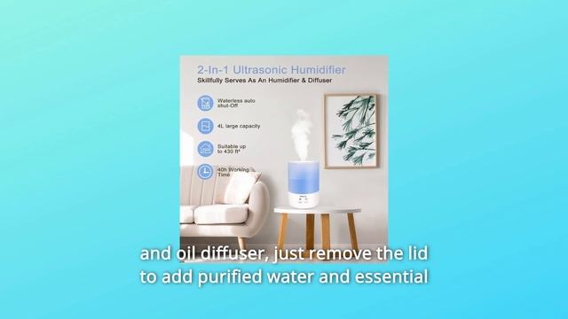 MADETEC Ultrasonic Cool Mist Humidifier Review смотреть онлайн