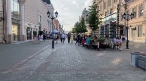 Russia Kazan after Russian Sanctions | Walking in Kazan City |Татарстан Казань, прогулка ул. Бауман
