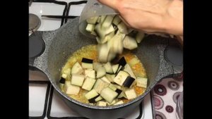 Салат на зиму из баклажанов и кабачков