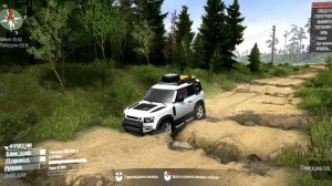Mudrunner обзор мода Land Rover Defender  - Мадраннер