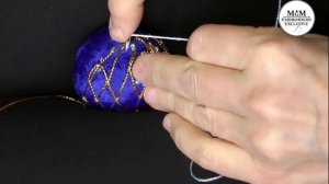 Как сделать Пасхальное яйцо Фаберже | ручная вышивка