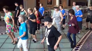 THIS WORLD TODAY (IS A MESS) Line Dance (Ira Weisburd) on the ALLURE OF THE SEAS