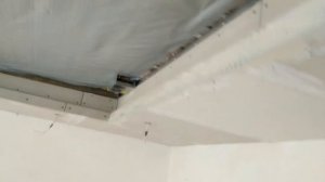 Потолок. Второй уровень короб для натяжного потолка