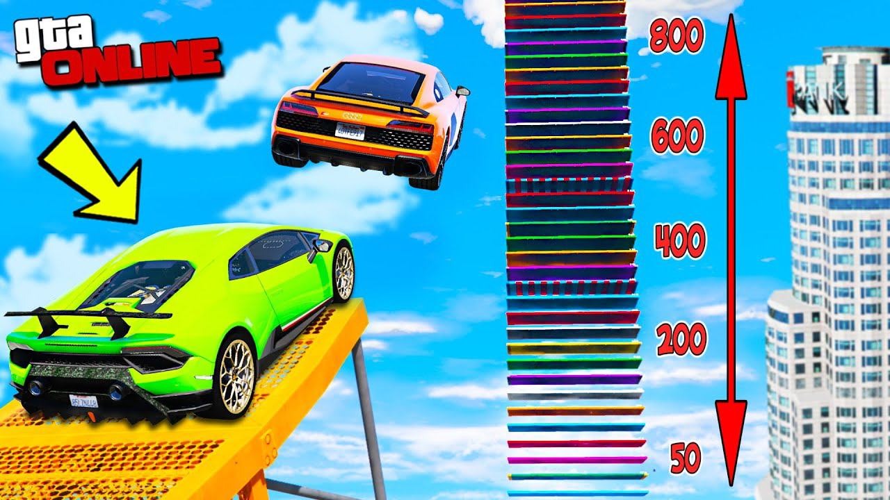 КАК ВЫСОКО В НЕБО УЛЕТИТ ЧИТ ТАЧКА В ГТА 5 МОДЫ! ПРЫЖКИ В ВЫСОТУ В GTA 5! ОБЗОР МОДА В GTA 5! смотреть онлайн