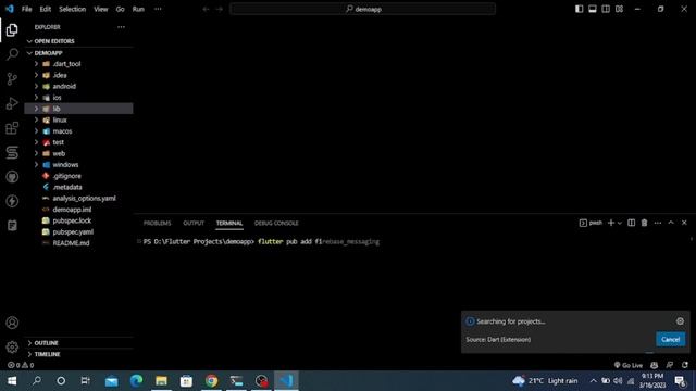 Flutter with Firebase (using flutterfire_cli)