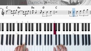 Misty - Erroll Garner | Piano Tutorial (EASY) | WITH Music Sheet | JCMS