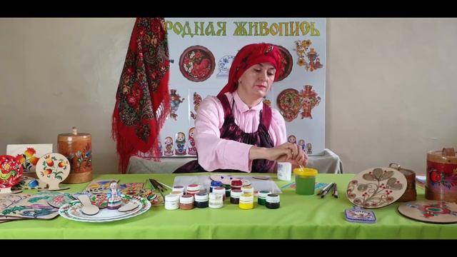 Домовая роспись «Семейские мотивы» . Мастер класс Е.Г. Заиграевой смотреть онлайн