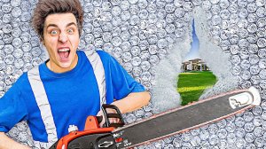 ПОБЕГ ИЗ 100 СЛОЕВ ПУЗЫРЧАТОЙ ПЛЕНКИ