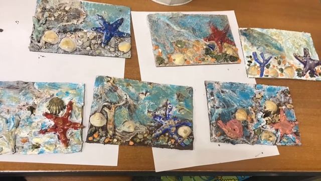 Панно «морское дно» смотреть онлайн