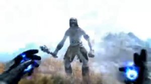 skyrim полёт великана