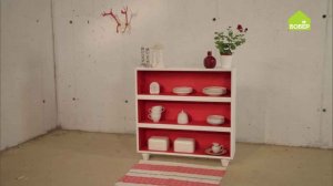 Как сделать кухонный стеллаж из старых полок / Оригинальная переделка старых полок