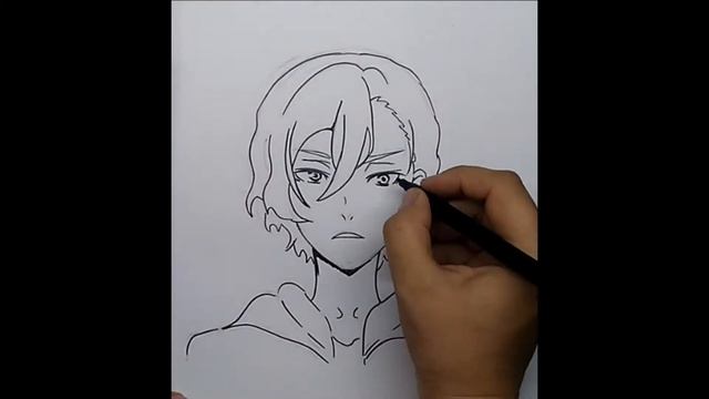 【 SpeedPaint 】Накахара Чуя 中原 中也, Chūya Nakahara Великий из Бродячих псов смотреть онлайн