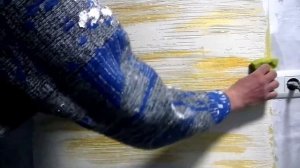 КРИВЫЕ СТЕНЫ? Фактурная штукатурка полированный травертин ТЕБЕ В ПОМОЩЬ!