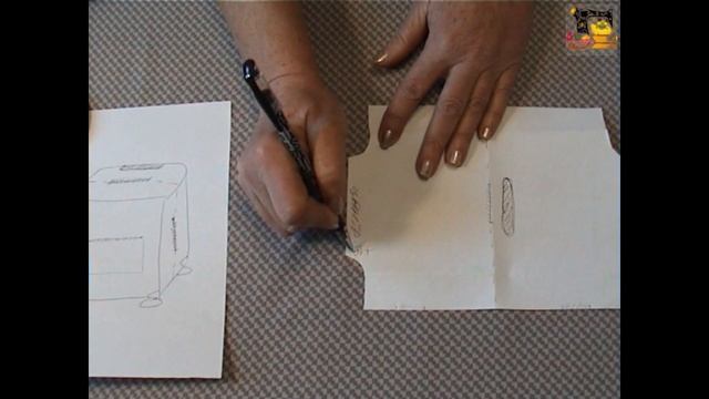 Как строить любые выкройки. Выкройка чехла на чемодан. Сам Себе Шью.
