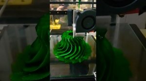 Турбо Ёлка на 3d принтере.  Turbo Christmas tree on a 3D printer.