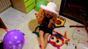 Five little babies jumping on the bed song, Baby songs for children learn colors with Mermaids