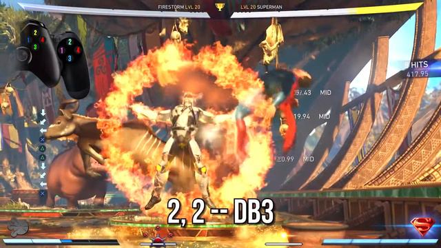 98% FIRESTORM CORNER COMBO GUIDE | Trait Overhead Reset Combo Tutorial W/Inputs | Injustice 2 смотреть онлайн