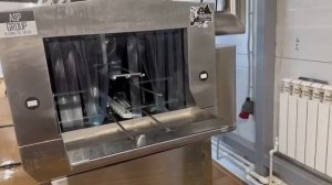 Машина для мытья вёдер с предварительной мойкой и обдувом ASP-MMOT-V-600 + ASP-MMOT-V-300 + ASP-AIR