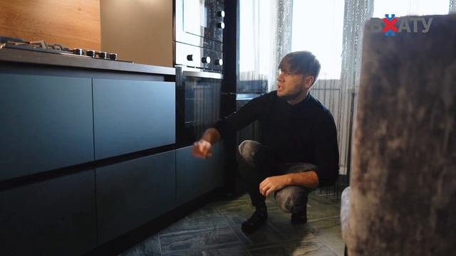 ИДЕАЛЬНАЯ КУХНЯ В ТЕМНО-СИНЕМ ОТТЕНКЕ | ВХАТУ