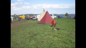 Палатки Tentipi при ветре 17 м/с