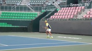 파워풀한 포핸드!! 권순우 포핸드 모션(Kwon SoonWoo forehand motion)