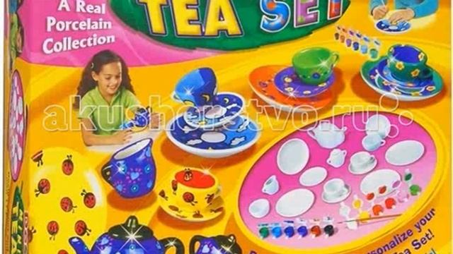 Где купить Заготовки под роспись Creative Набор Украшаем чайный сервиз смотреть онлайн