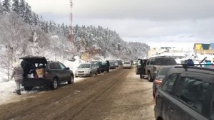 Снег в Лаго Наки