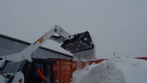 Bobcat уборка снега