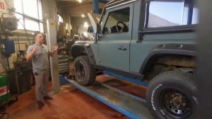 Замена двигателя Land Rover Defender