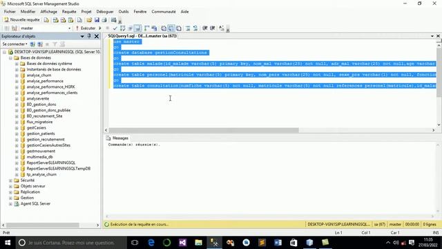 JAVA SQL Création BD смотреть онлайн