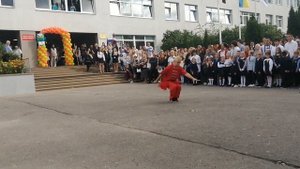 выступление на 1 сентября 2023 года. Пурвциемская средняя школа города Риги.