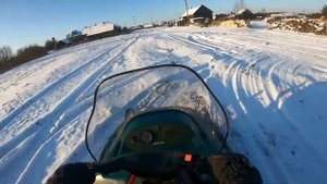 Снегоход Ски- до туринг 380. Вторая жизнь. Пробный выезд.