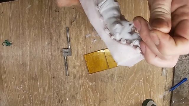 Силиконовая форма из двух частей
