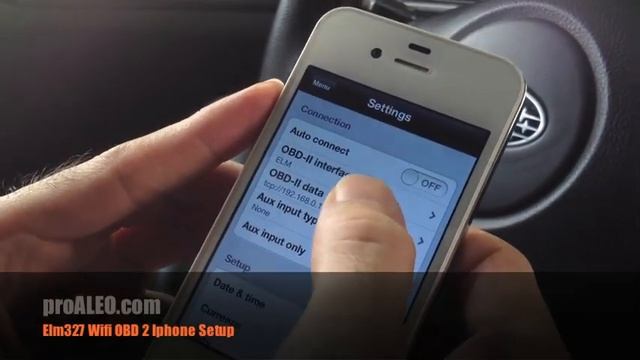 ELM327 WiFi OBD 2 IPhone Setup Demo on Subaru Impreza смотреть онлайн