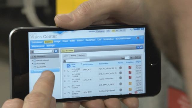 SAUTER Vision Center – Vue d’ensemble et une exploitation facile смотреть онлайн