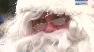 Дед Мороз и Йоулупукки встретились на российско-финской границе (17 декабря 2015 года)