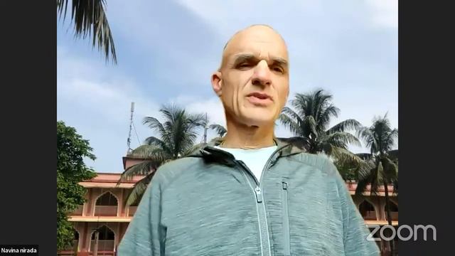 08.01.2023. ЕМ Навина Нирада прабху. Молитвы во благо всей Земли смотреть онлайн