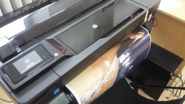 РПК ТР. Печать полноцветного изображения формата А1 на плоттере HP 520 смотреть онлайн