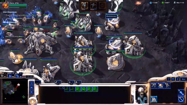 Starcraft 2 Co-Op: Fenix first time experience. смотреть онлайн
