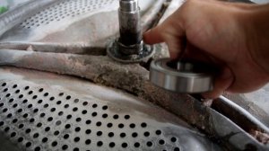 Замена подшипника в стиральной машине, восстановление вала