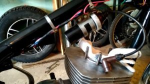 Установка двигателя ИЖ Планета 5