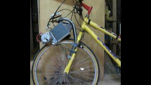 Электровелосипед с вариатором,