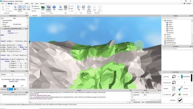 Brush Tools: Quickly painting a mountain смотреть онлайн