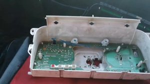 Passat B3. Ремонт панели управления, нет показаний. 100% вариант.