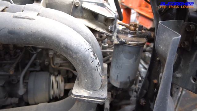 Mitsubishi Fuso 6D22(Turbocharged) Engine View смотреть онлайн