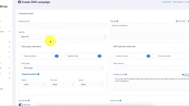 SendSnap Send Unlimited Emails, Create Unlimited Messenger Bots, Send SMS from A Dashboard