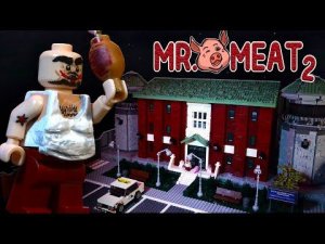 LEGO Самоделка Mr. Meat 2 - Тюрьма из 5000 Деталей / ЛЕГО MOC